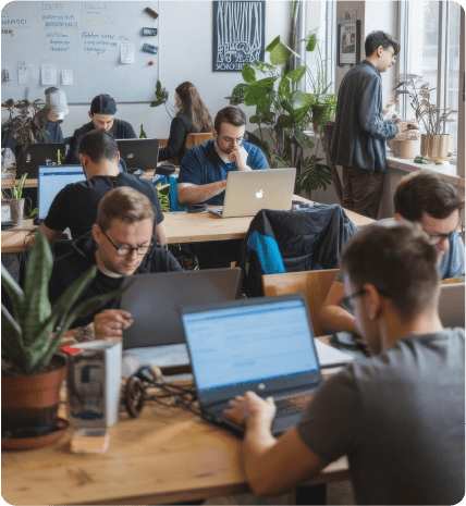 Equipo Controlo trabajando